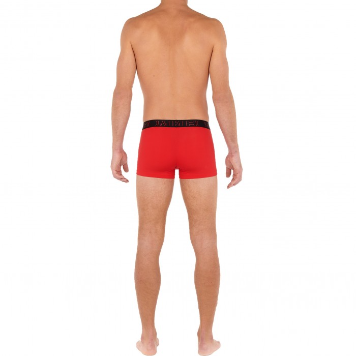  2-pack boxer briefs HO1 Boxerlines - red and black - HOM 400405-D045 