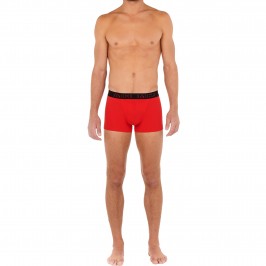  Lot de 3 boxers HO1 Boxerlines - red and black - HOM 400405-D045 