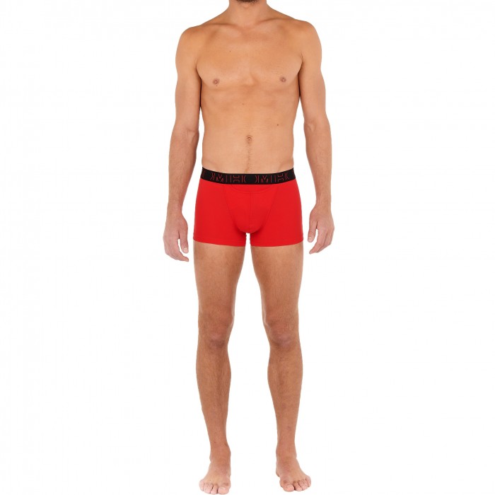  Lot de 3 boxers HO1 Boxerlines - red and black - HOM 400405-D045 