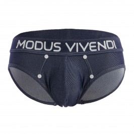 Slip Jeans - bleu - MODUS VIVENDI 05013-BLUE