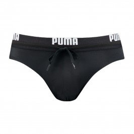 Slip con logo PUMA Swim - nero - PUMA 100000026-200
