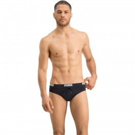  Slip de bain PUMA Swim Logo - noir - PUMA 100000026-200 