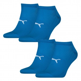  Lot de 2 paires socquettes de sport légères - bleu -  701218297-004 