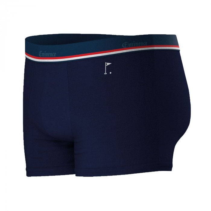  Boxer homme brodé Fait en France Eminence - marine - EMINENCE 5V60-1527 