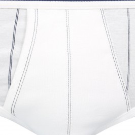  Slip taille haute ouvert Coton mercerisé Eminence - blanc - EMINENCE 0101-0094 