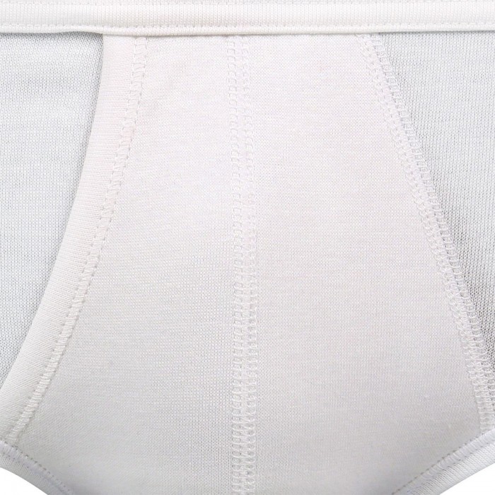  Slip Homme ouvert Coton Premium Eminence - blanc - EMINENCE 1E70-6901 