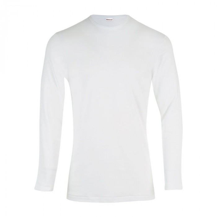Tee-shirt col rond manches longues Ligne Chaude Eminence - blanc - EMINENCE 2182-0001