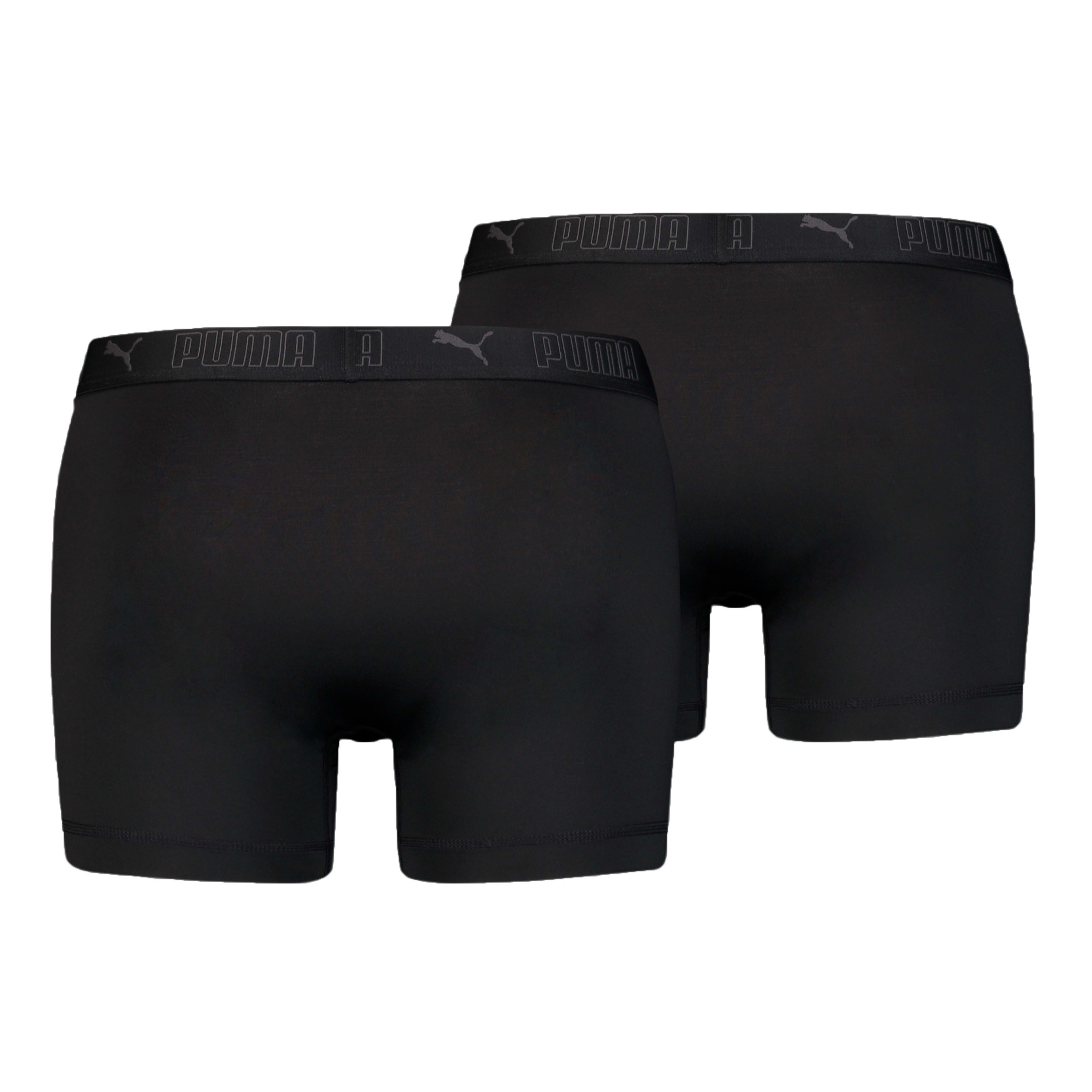 Set of 2 sport boxers in microfiber PUMA black Underwear for man