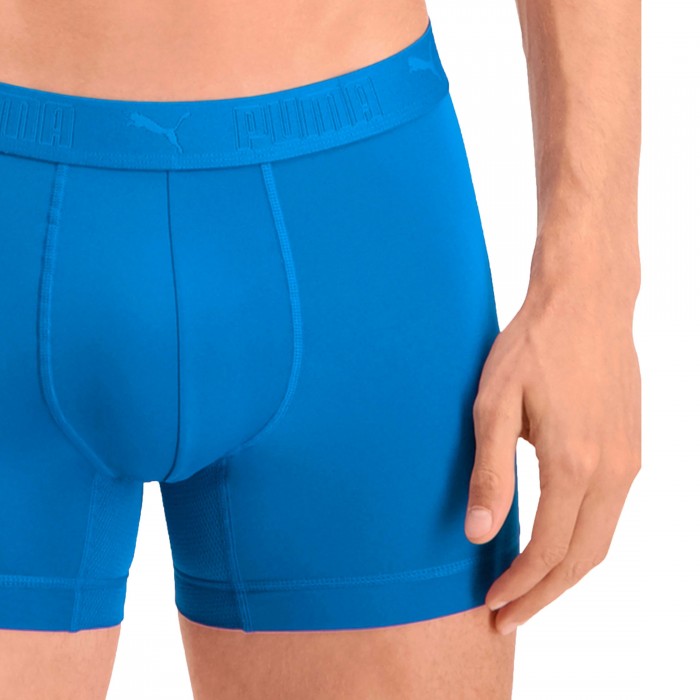  Lot de 2 boxers sport en microfibre PUMA - bleu - PUMA 701210961-002 