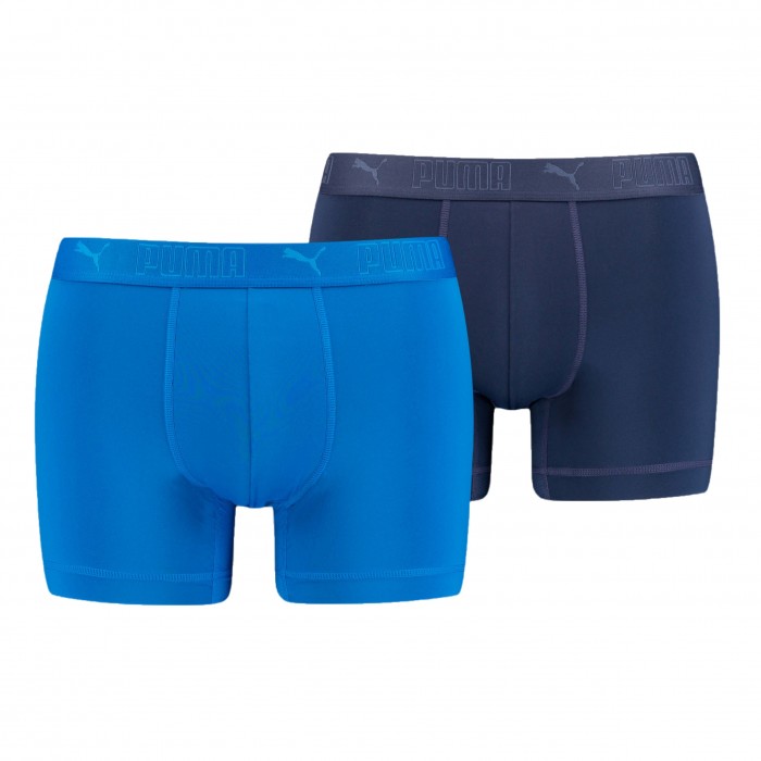  Lot de 2 boxers sport en microfibre PUMA - bleu - PUMA 701210961-002 