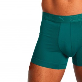  Set de 2 boxers deportivos de microfibra PUMA - verde y negro - PUMA 701210961-007 