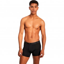  Sportliche PUMA Mikrofaser Boxershorts 2er Set - grün und schwarz - PUMA 701210961-007 