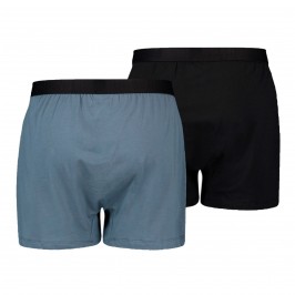  Pack de 2 PUMA sueltos jersey boxers - azul y negro - PUMA 701219367-003 