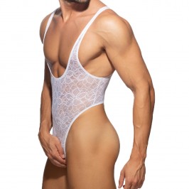  Bodysuit string Flowery Lace - blanc - ADDICTED AD1114-C01 