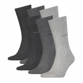  Set di 3 paia di calzini Calvin Klein - grigio - CALVIN KLEIN 701218710-004 