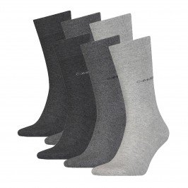  Set mit 3 Paar CK - grau Socken - CALVIN KLEIN 701218710-004 