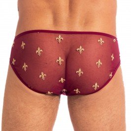  Charlemagne Rouge - Mini Slip - L'HOMME INVISIBLE UW30-CLM-008 