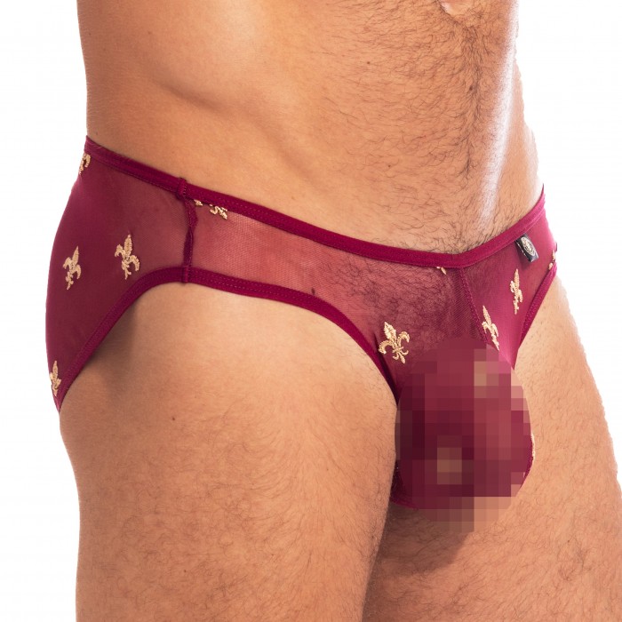  Charlemagne Red - Mini Briefs - L'HOMME INVISIBLE UW30-CLM-008 