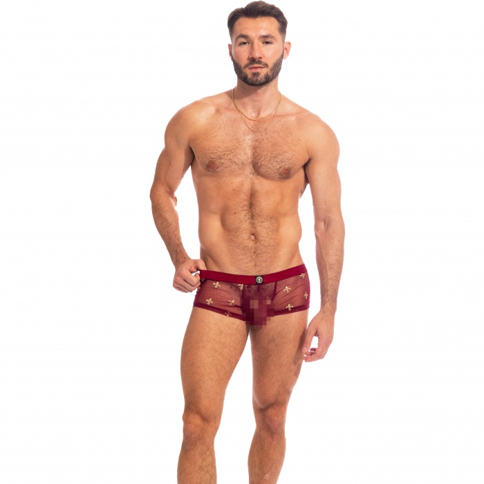  Charlemagne Red - Hipster Push-up - L'HOMME INVISIBLE MY39-CLM-008 