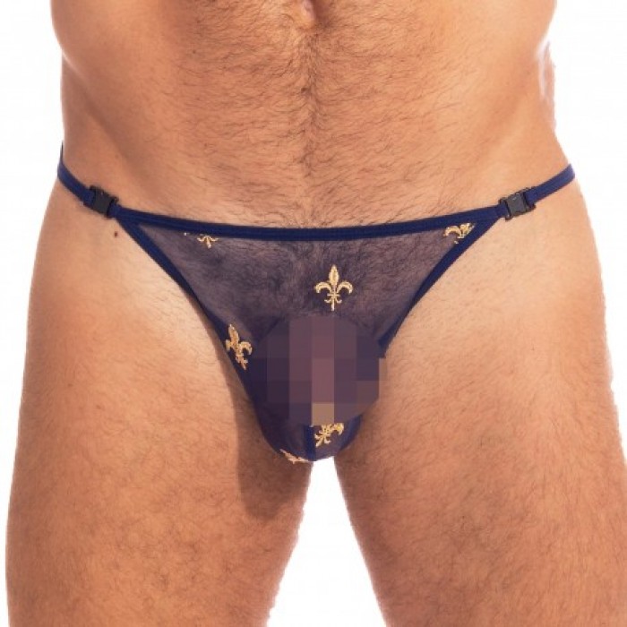  Charlemagne Navy - String Striptease - L'HOMME INVISIBLE MY83-CLM-049 