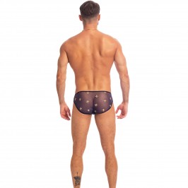  Charlemagne Navy - Mini Briefs - L'HOMME INVISIBLE UW30-CLM-049 