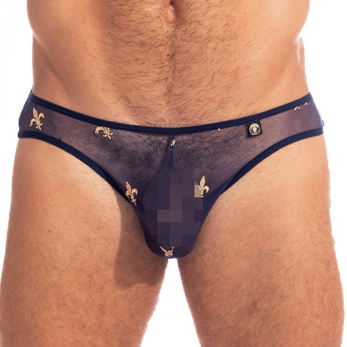  Charlemagne Navy - Mini Briefs - L'HOMME INVISIBLE UW30-CLM-049 