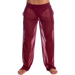  Chantilly - Pantaloni rosso trasparenti - L'HOMME INVISIBLE HW144-CHA-009 