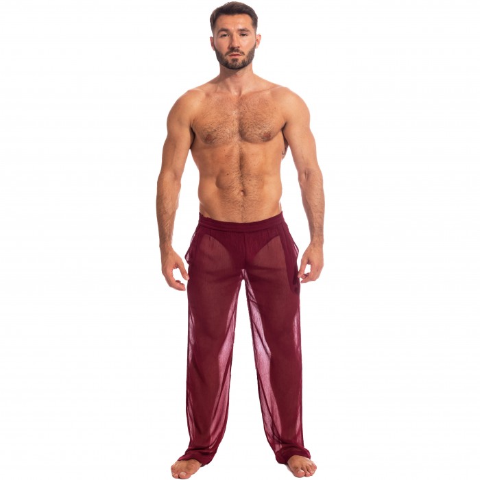  Chantilly - Pantalon transparent rouge - L'HOMME INVISIBLE HW144-CHA-009 