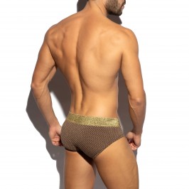  Slip luxury - marron - ES COLLECTION UN560-C13 