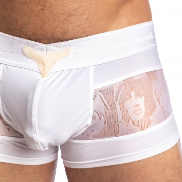  Picasso Blanc - V Boxer Push-Up - L'HOMME INVISIBLE UW05W-PIC-002 