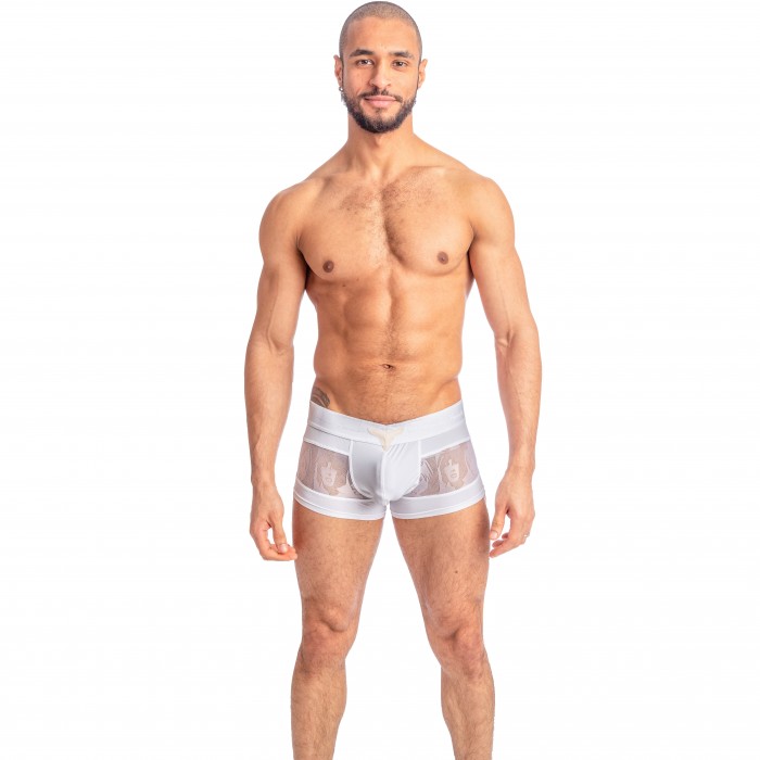  Picasso Blanc - V Boxer Push-Up - L'HOMME INVISIBLE UW05W-PIC-002 