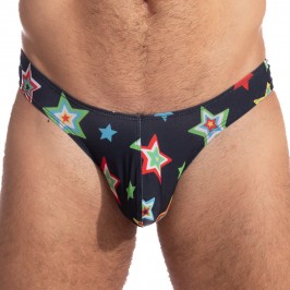  Psychedelic Stars - String Bikini - L'HOMME INVISIBLE UW11-ST1 