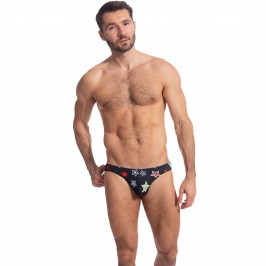  Psychedelic Stars - Mini slip - L'HOMME INVISIBLE UW22-ST1 