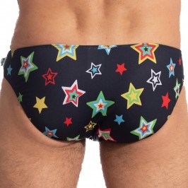  Psychedelic Stars - Mini slip - L'HOMME INVISIBLE UW22-ST1 