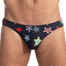  Psychedelic Stars - Mini slip - L'HOMME INVISIBLE UW22-ST1 