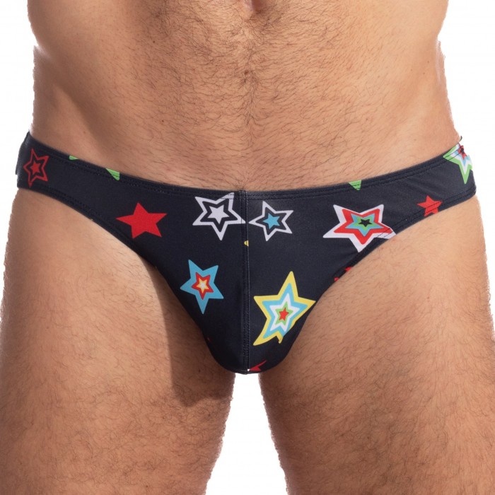  Psychedelic Stars - Mini briefs - L'HOMME INVISIBLE UW22-ST1 