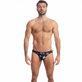  Psychedelic Stars - String Bikini - L'HOMME INVISIBLE UW22-ST1 