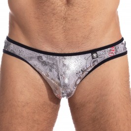  Silver Python - Mini Slip - L'HOMME INVISIBLE MY44-PYT-SI1 