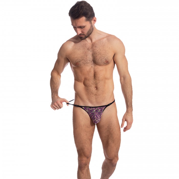  Purple Rain - String Striptease - L'HOMME INVISIBLE UW08-PUR-D66 