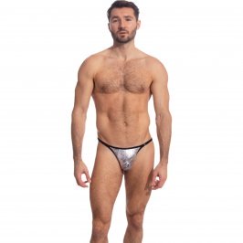  Silver Python String Striptease - L'HOMME INVISIBLE UW21X-PYT-SI1 