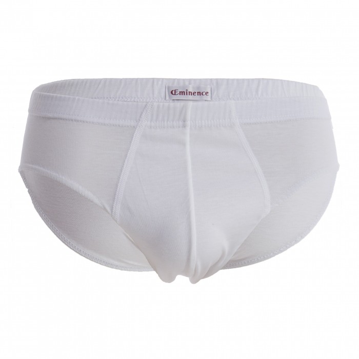 Slip taille basse Coton d'Egypte Eminence - blanc - EMINENCE 4E46-6001