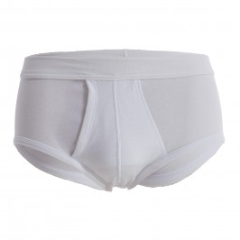 Slip Homme ouvert Coton Premium Eminence - blanc - EMINENCE 1E70-6901