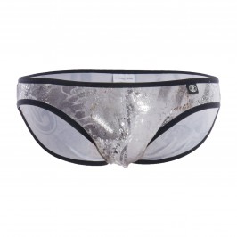 Silver Python - Mini Slip - L'HOMME INVISIBLE MY44-PYT-SI1