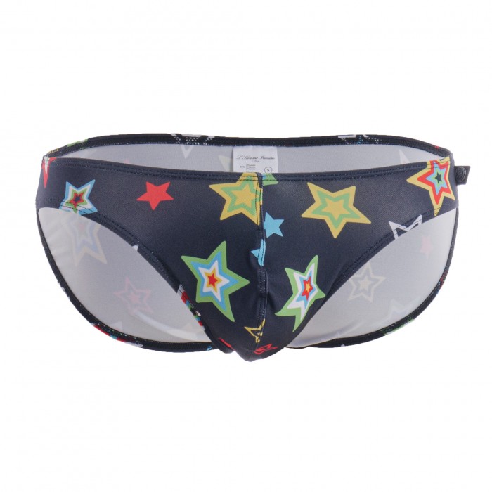 Psychedelic Stars - Mini briefs - L'HOMME INVISIBLE UW22-ST1