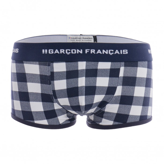  Boxer Bûcheron blanc - GARÇON FRANÇAIS SHORTY18-BUCHERON BLANC 