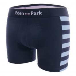  Lot von 2 rosa und einfach gestreiften Boxer - EDEN PARK E658G19 NA113 