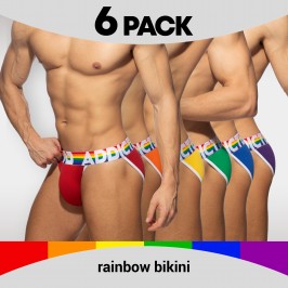  Bikini Rainbow - Lot de 6 - ADDICTED AD1146P 
