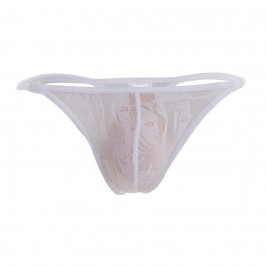 Picasso Blanc - String Striptease - L'HOMME INVISIBLE UW21X-PIC-002