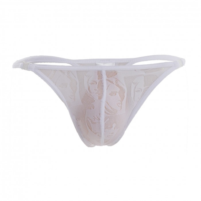 Picasso Blanc - String Striptease - L'HOMME INVISIBLE UW21X-PIC-002