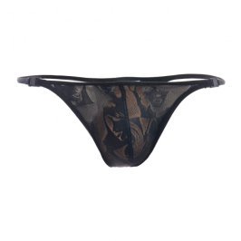 Picasso Black - Striptease Thong - L'HOMME INVISIBLE UW21X-PIC-001